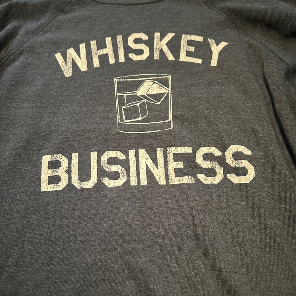 The Original RETRO BRAND Whiskey Business Sweatshirt - Picture 3 of 5